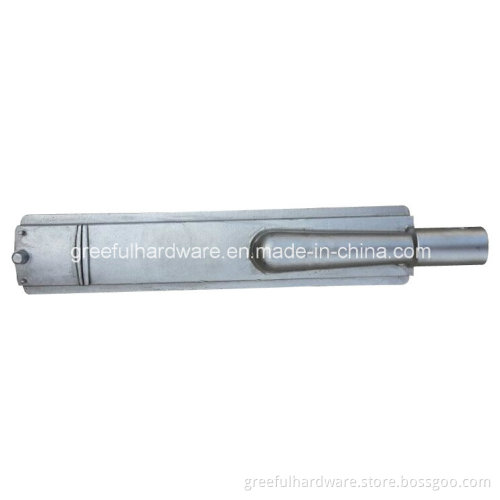 Long, Silver, Thin Cast Iron Burner for Kitchen Cooker